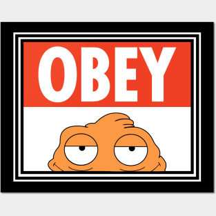 American Dad Klaus Obey Posters and Art